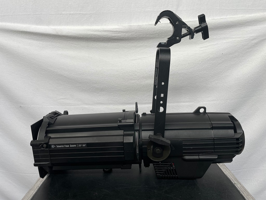 ETC S4 LED / LUSTR 2 / BLACK INCL 25°-50° LENSTUBE