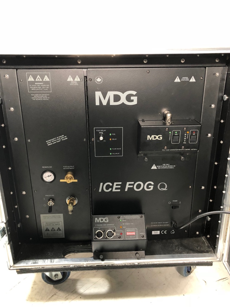LOW-ICE GENERATOR 'MDG ICE-FOG Q' !! EX FLUIDS !!