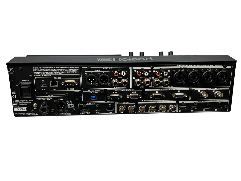 MULTIFORMAT SEAMLESS SWITCHER-ROLAND VR-50HD MK II