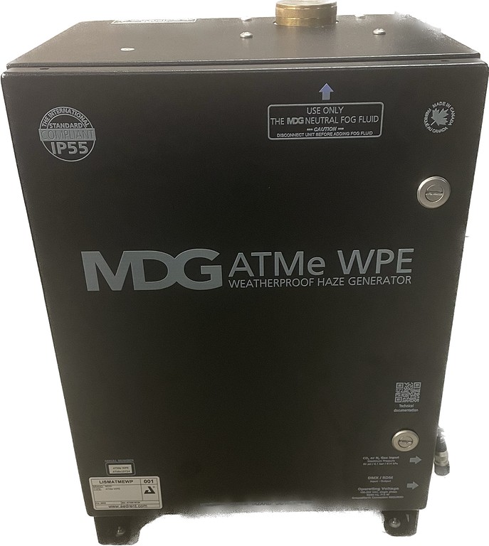 MDG HAZER ATME WPE - TOURING - LOCAL CONTROL - DMX
